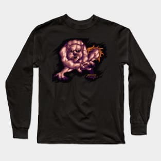 The Man Wolf in Color Long Sleeve T-Shirt